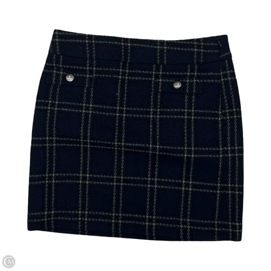 Skirt Mini & Short By Loft In Blue, Size: 4