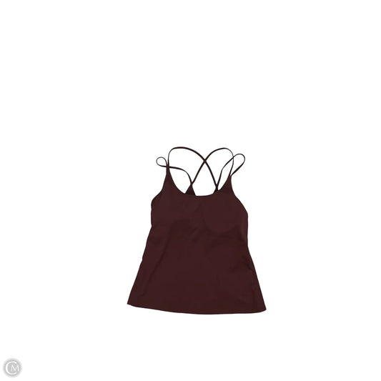 Athletic Tank Top By Old Navy In Maroon, Size: M