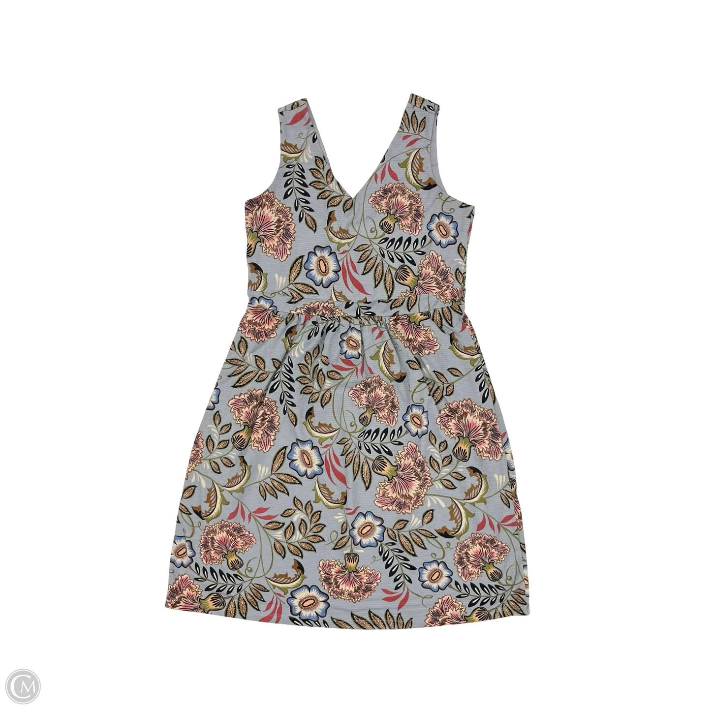 Dress Party Short By Christopher And Banks In Floral Print, Size: M