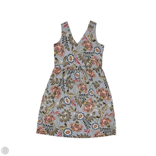 Dress Party Short By Christopher And Banks In Floral Print, Size: M
