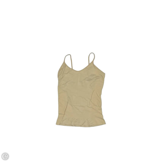 Tank Top By One Step Up In Tan, Size: 2x