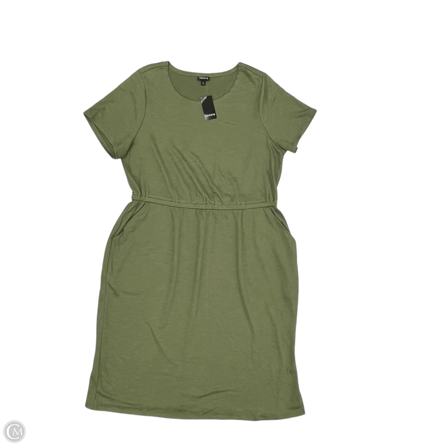 Dress Casual Short By Torrid In Green, Size: 2x