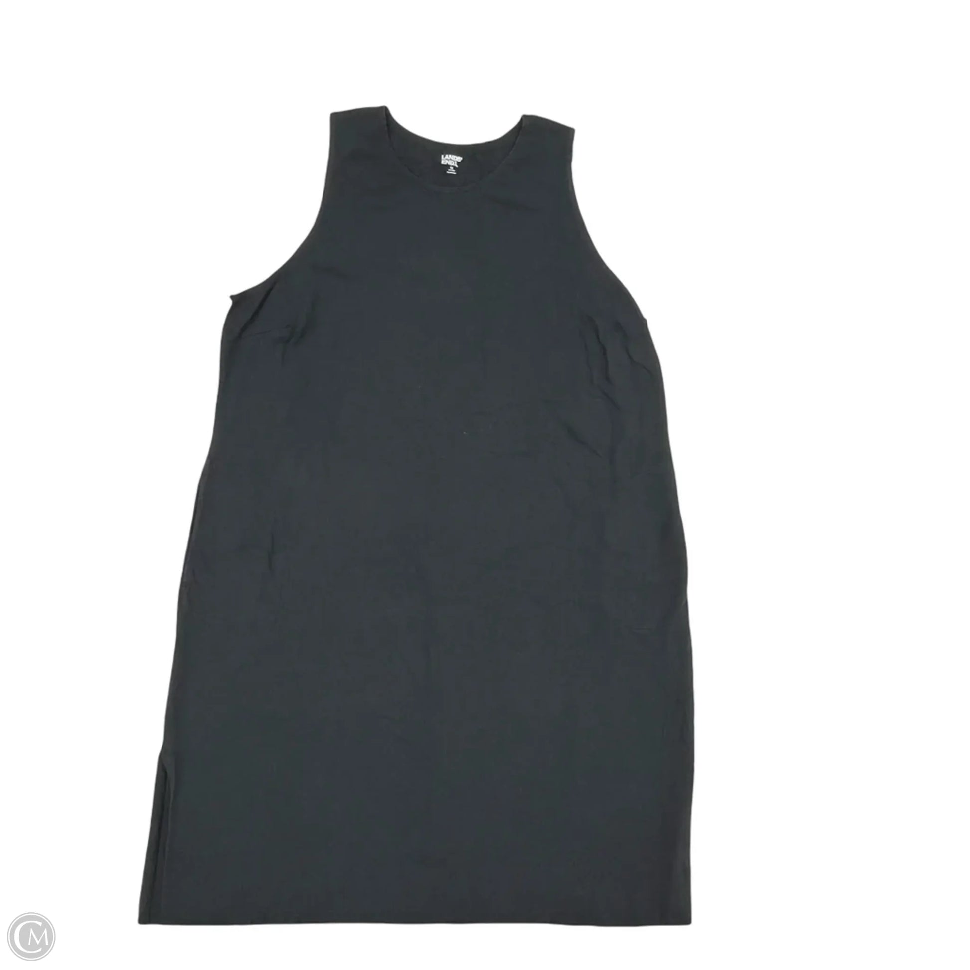 Dress Casual Maxi By Lands End In Black, Size: 3x