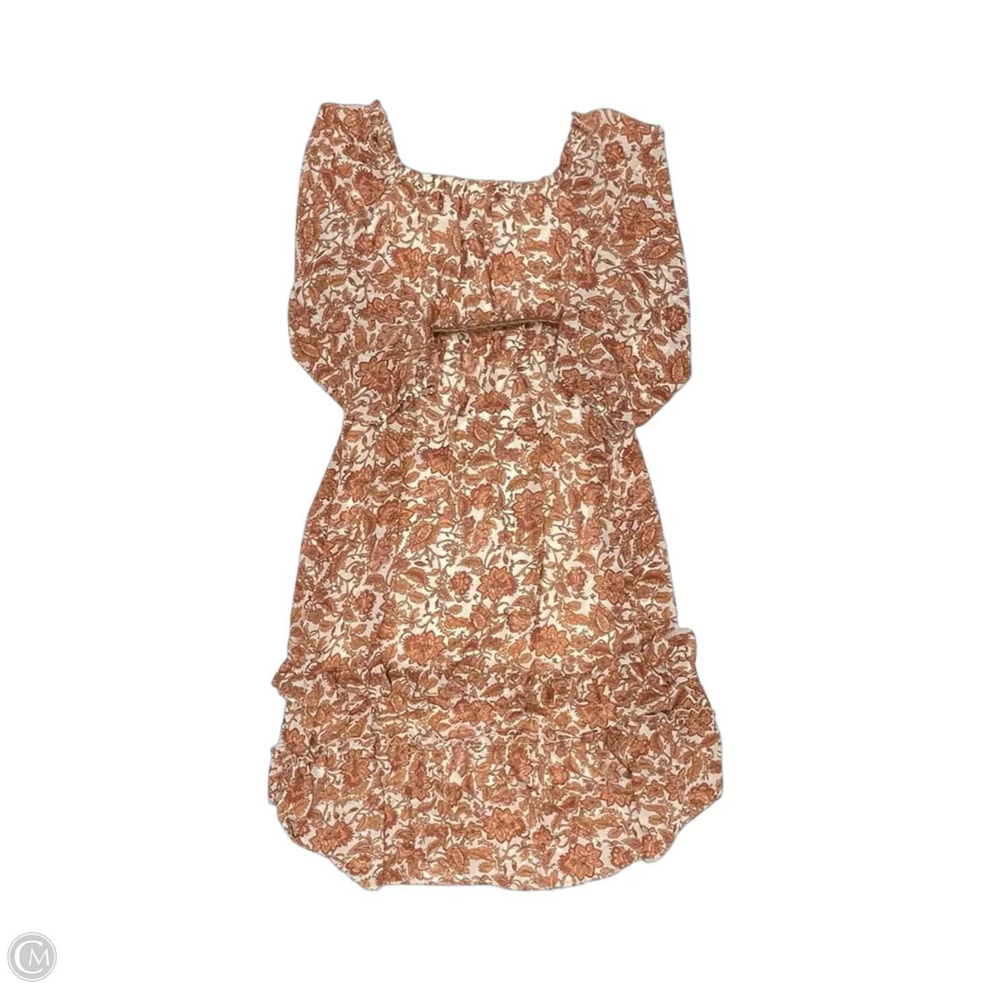 Dress Party Midi By Wallflower In Orange & White, Size: Xxl