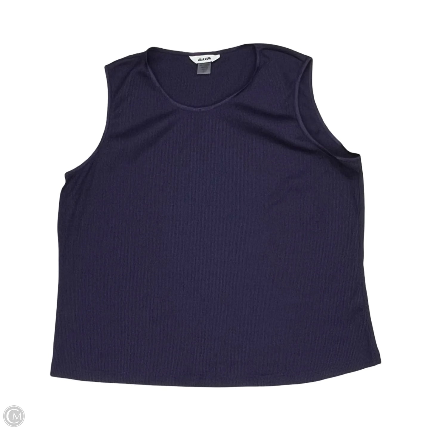 Top Sleeveless By Alia In Purple, Size: 3x
