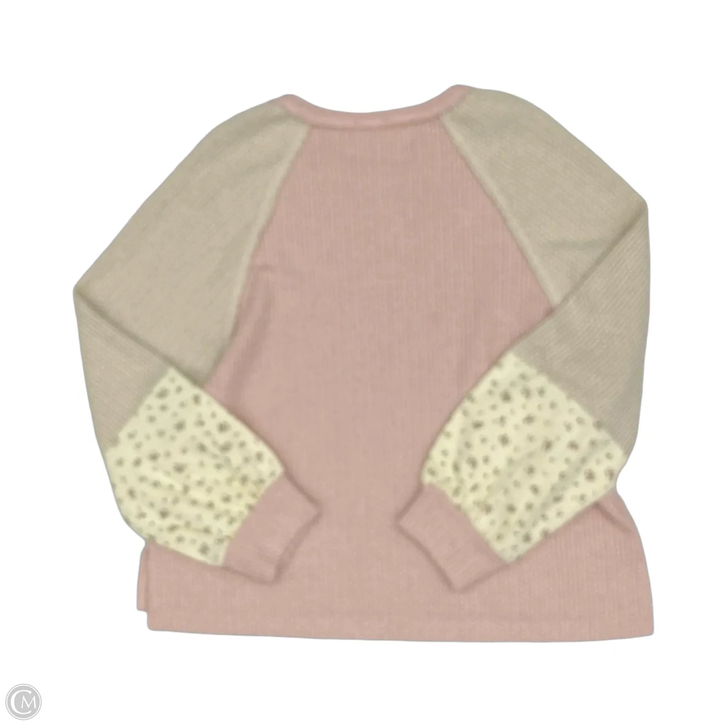 Top Long Sleeve By Clothes Mentor In Pink, Size: M