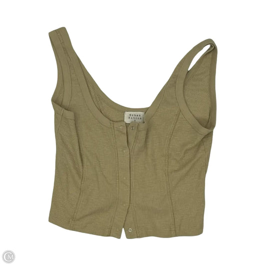 Tank Top By Clothes Mentor In Tan, Size: Xl