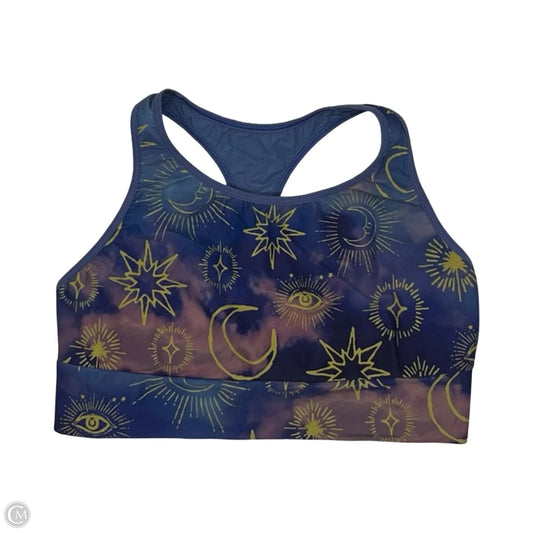 Athletic Bra By Victorias Secret In Blue, Size: L