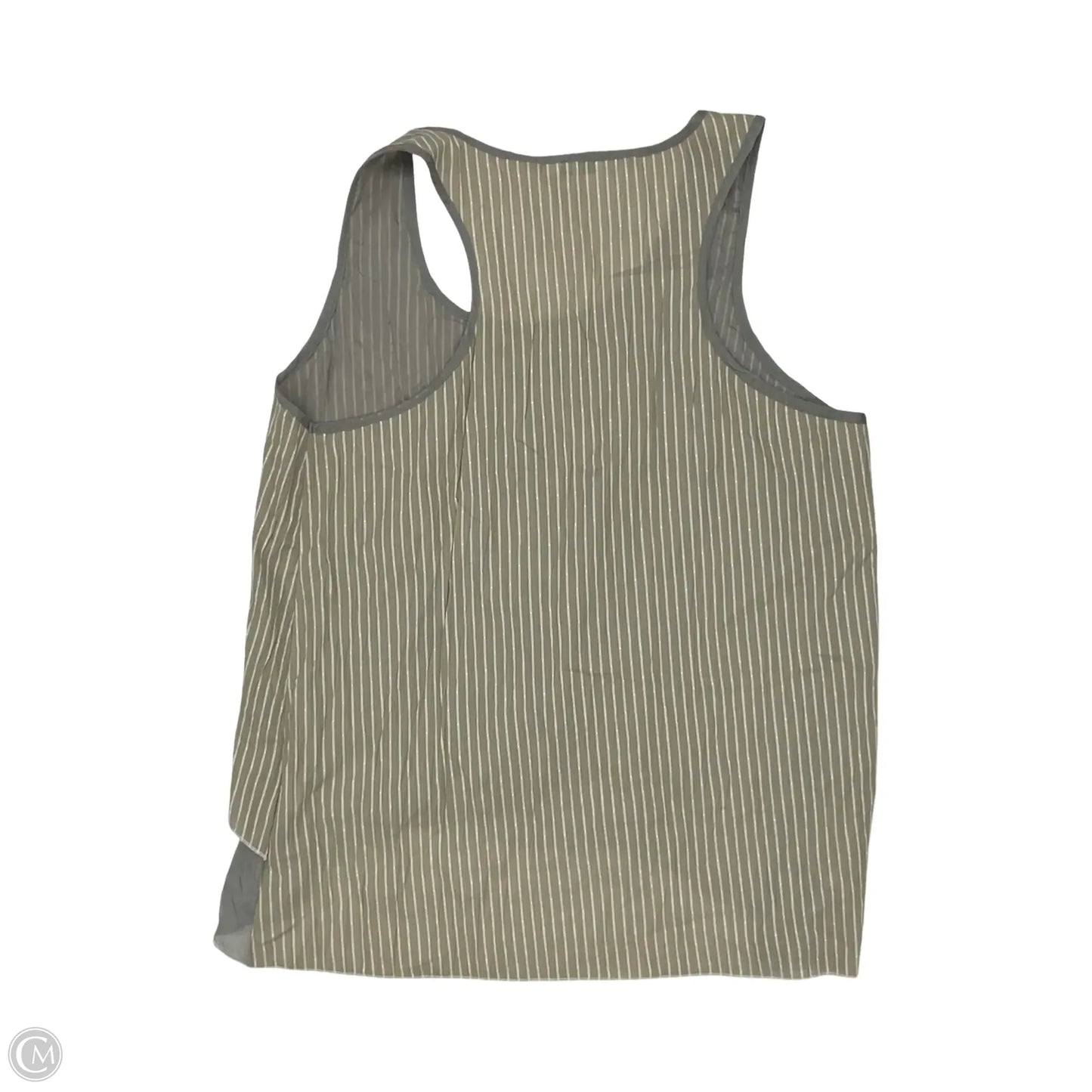 Blouse Sleeveless By Clothes Mentor In Tan, Size: L