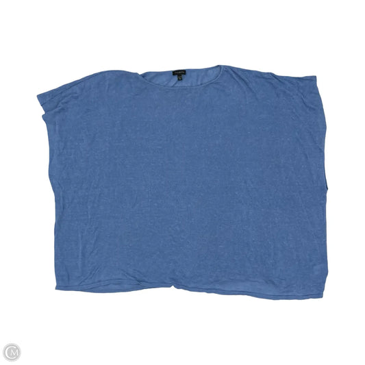 Top Short Sleeve By Talbots In Blue, Size: Xs