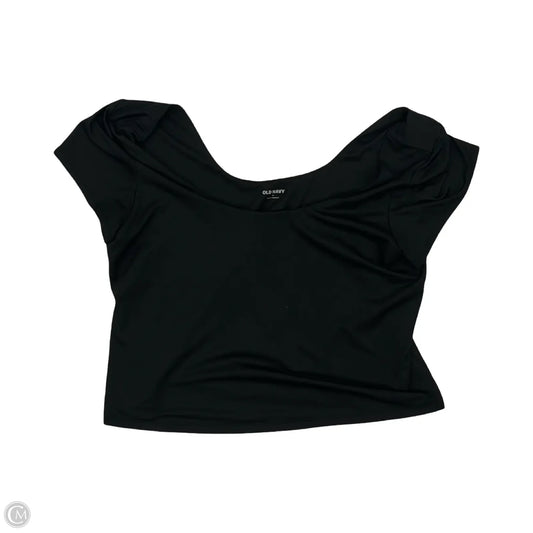 Top Short Sleeve By Old Navy In Black, Size: 3x