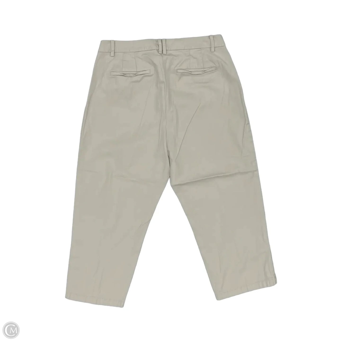 Pants Cropped By Talbots In Tan, Size: 12