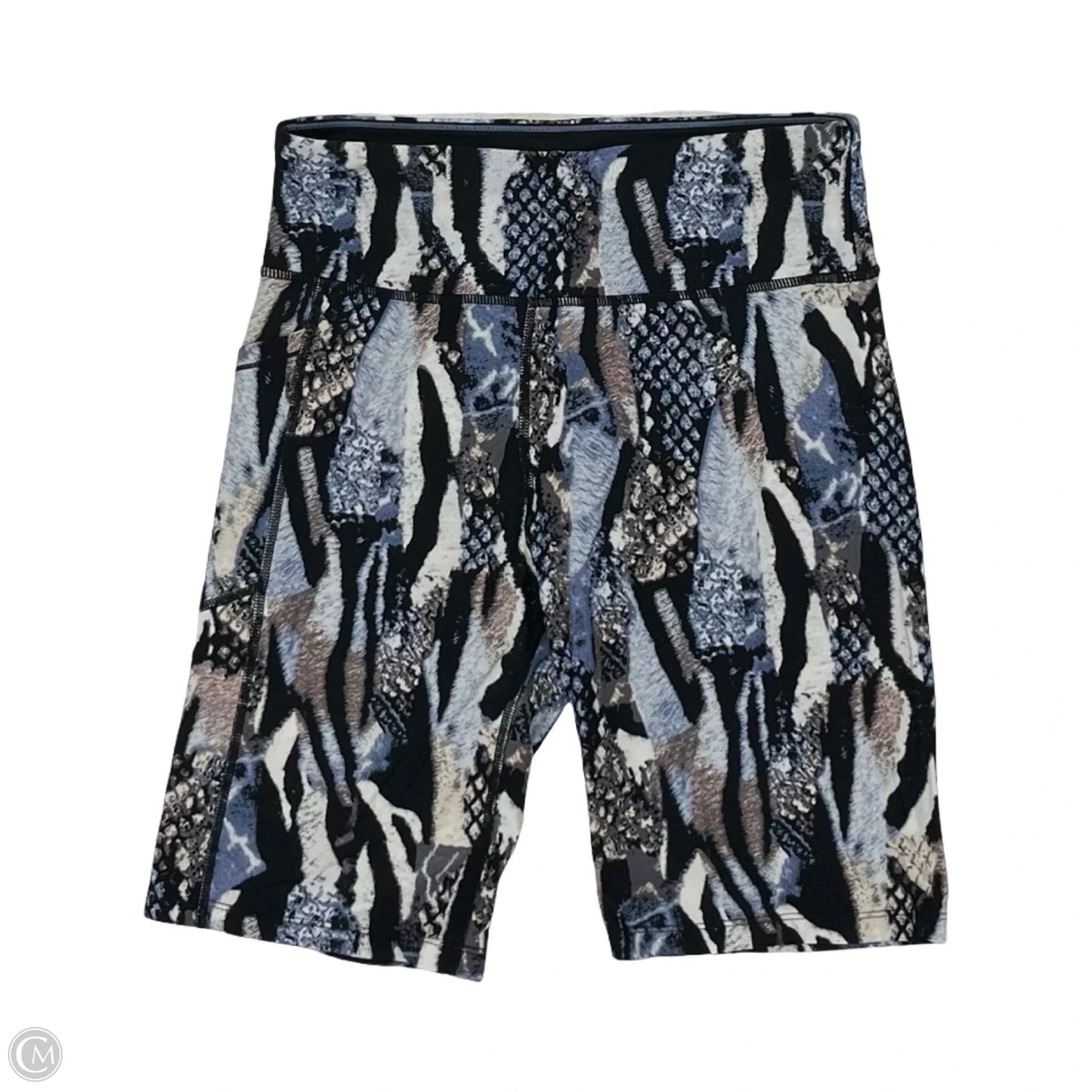 Athletic Shorts By Calvin Klein In Blue, Size: M