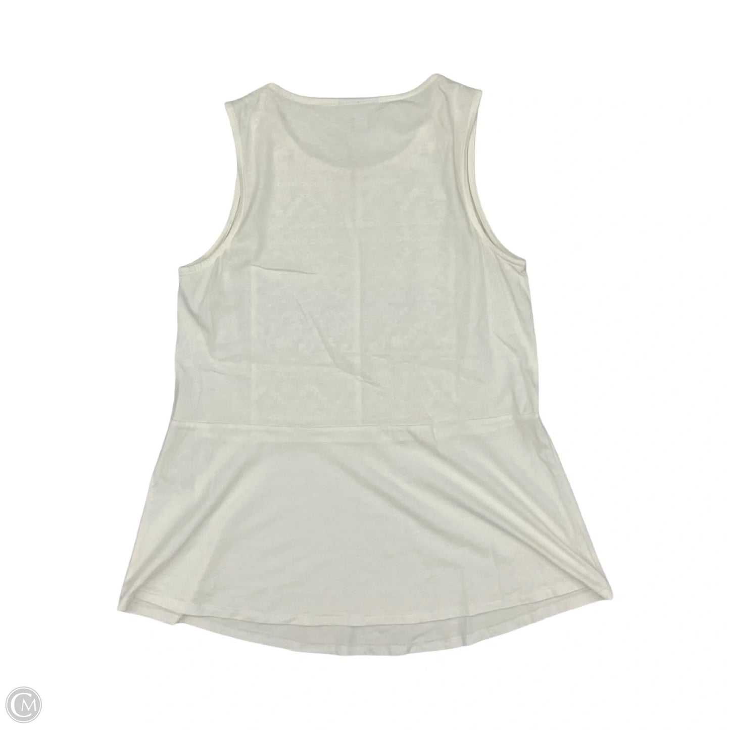 Top Sleeveless By J. Jill In Cream, Size: Xs