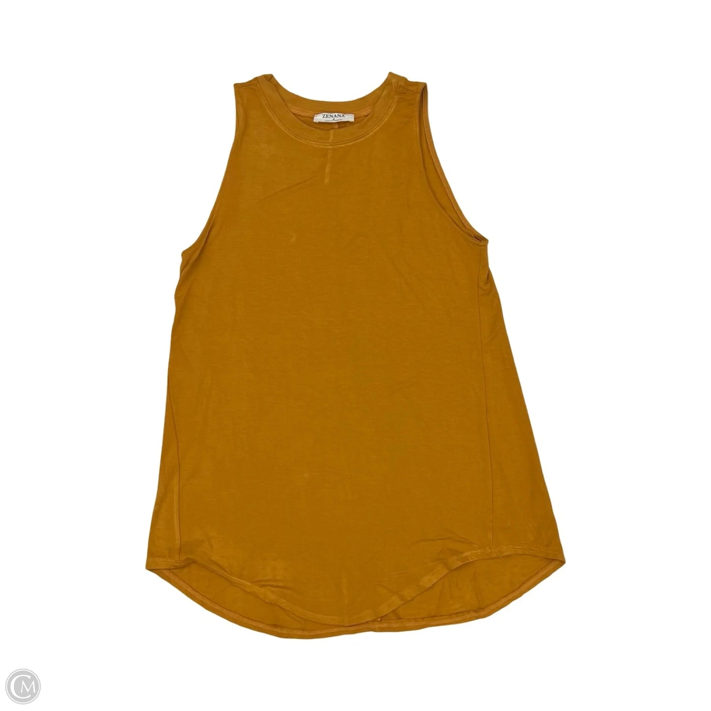 Top Sleeveless By Zenana In Brown, Size: S