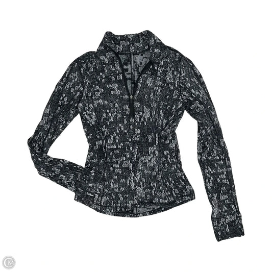 Athletic Jacket By Lululemon In Grey, Size: Xs