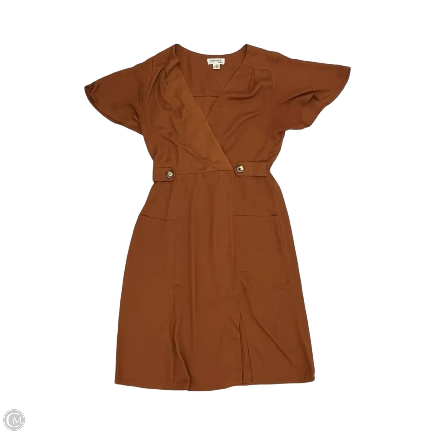 Dress Party Midi By Monteau In Brown, Size: M