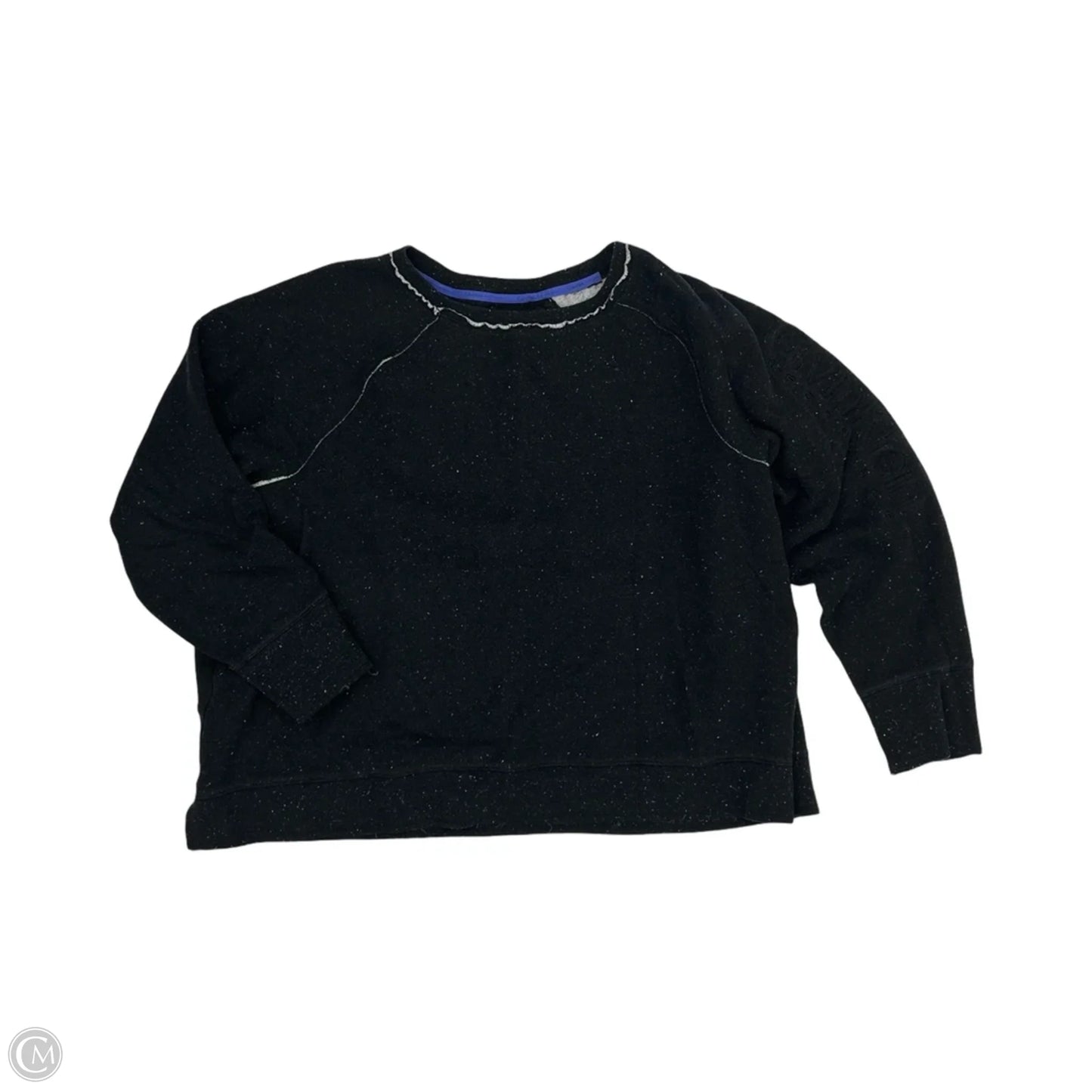 Sweatshirt Crewneck By Calvin Klein In Black, Size: 3x