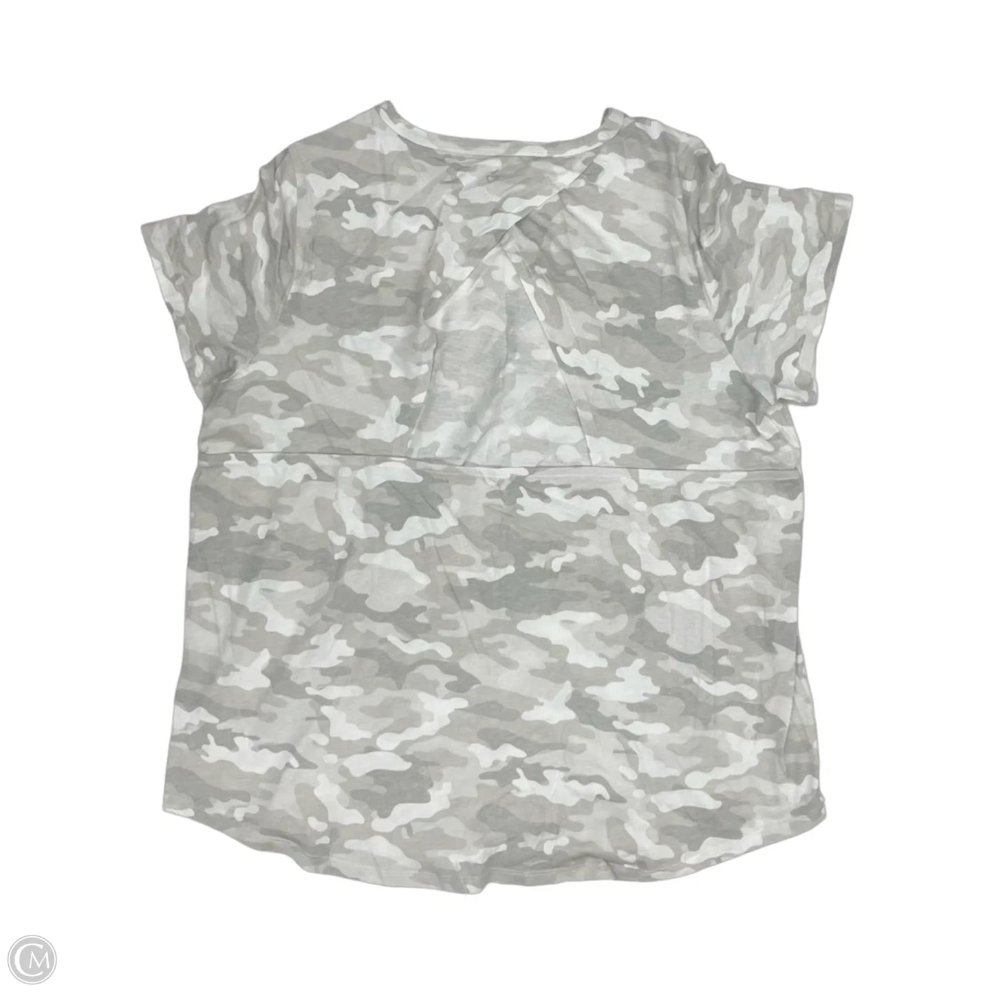 Athletic Top Short Sleeve By Torrid In Grey, Size: 3x