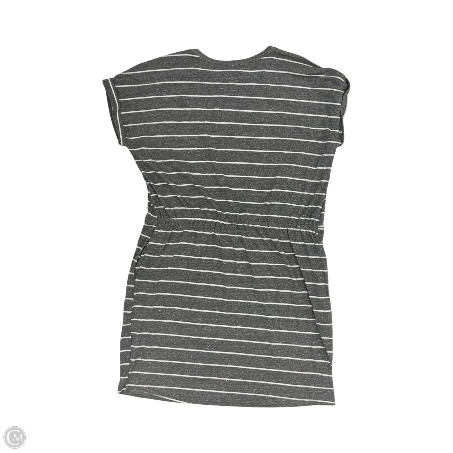 Dress Casual Midi By Rae Mode In Grey & White, Size: 3x