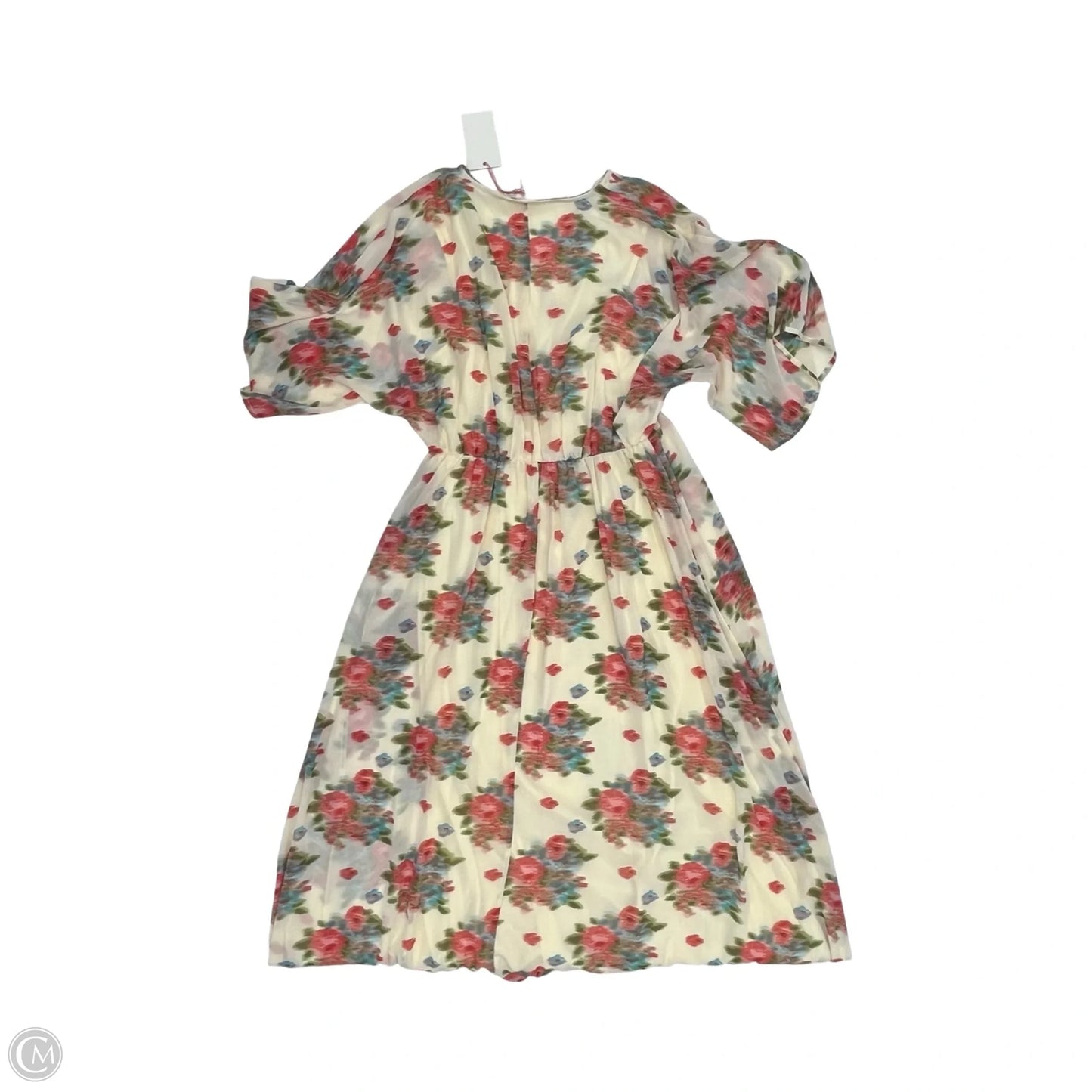 Dress Party Long By Entro In Cream, Size: L