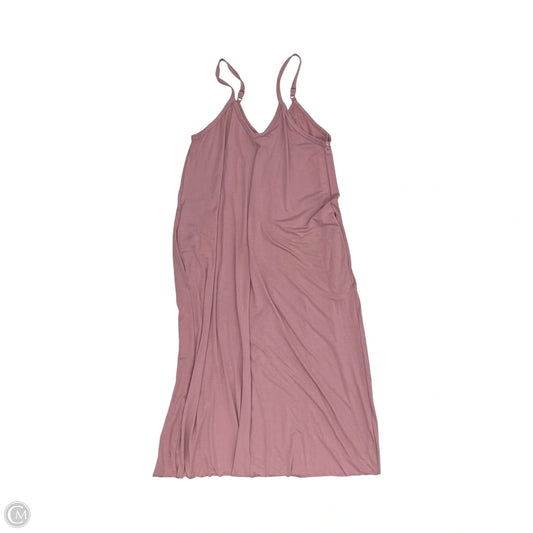 Dress Casual Maxi By Zenana In Pink, Size: M
