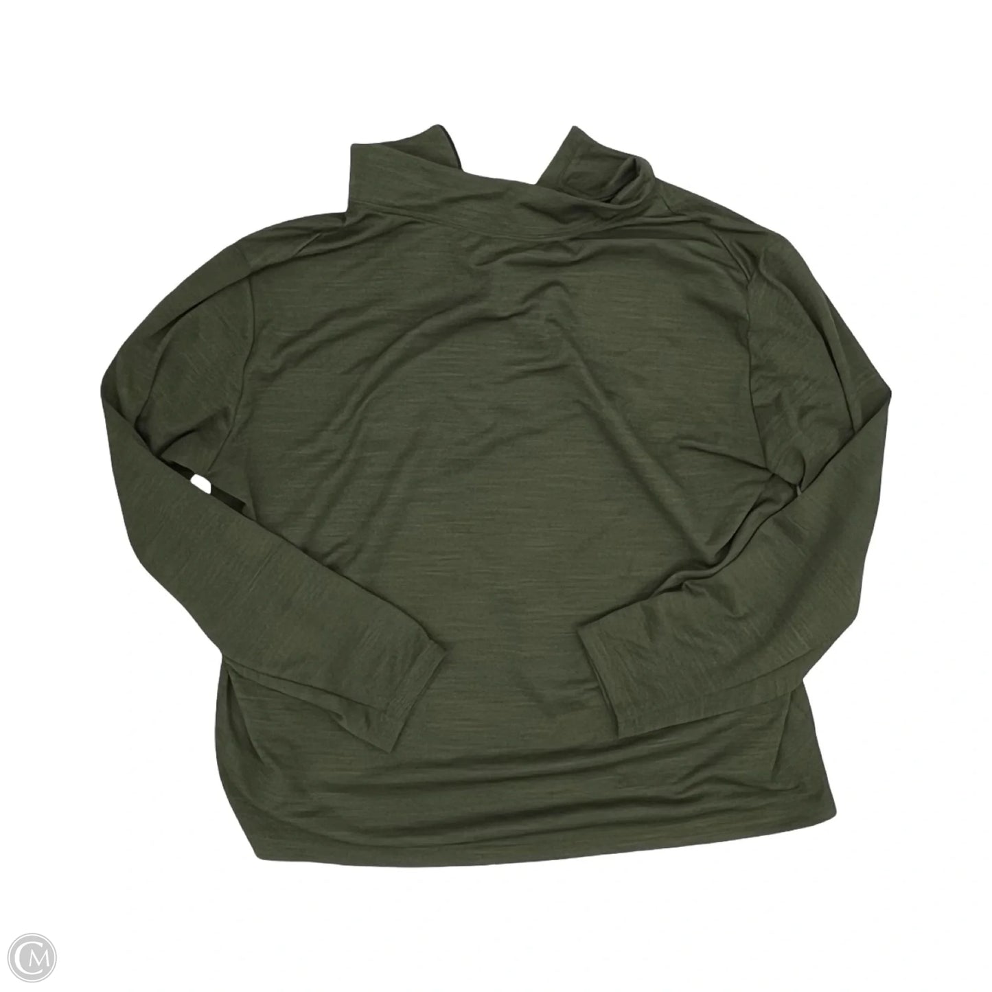 Athletic Jacket By Nike In Green, Size: Xl