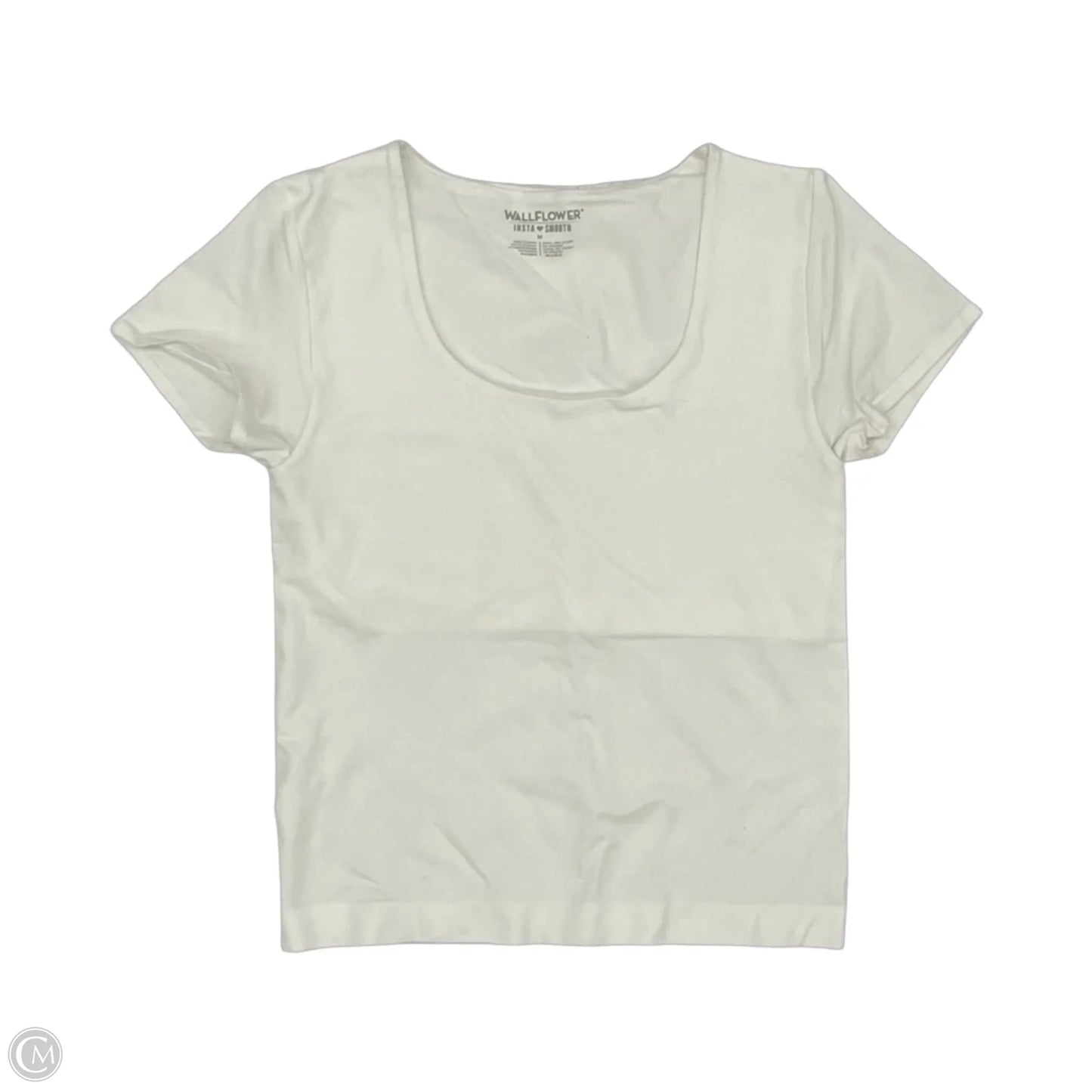 Top Short Sleeve By Wallflower In White, Size: M