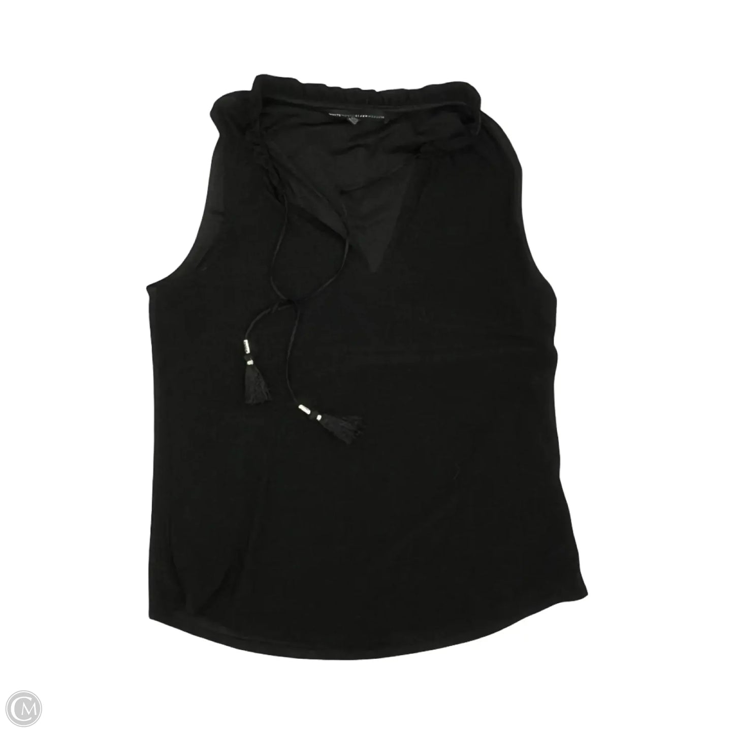 Blouse Sleeveless By White House Black Market In Black, Size: M