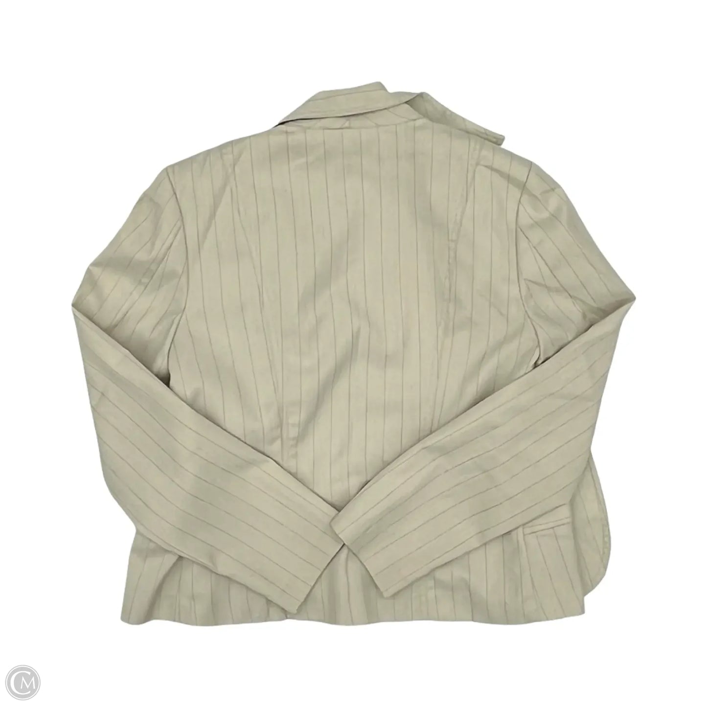 Blazer By Clothes Mentor In Tan, Size: S