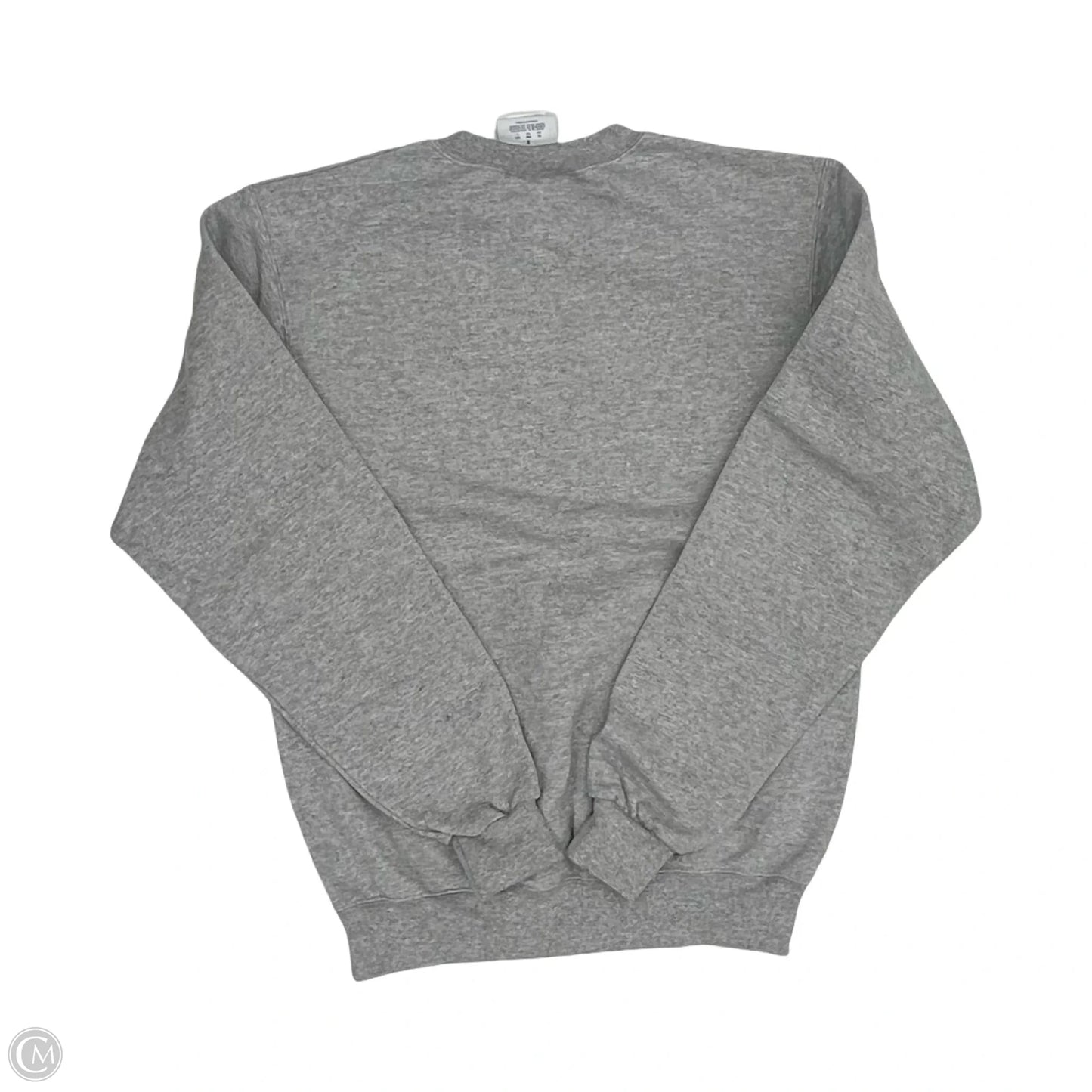 Athletic Sweatshirt Crewneck By Champion In Grey, Size: S
