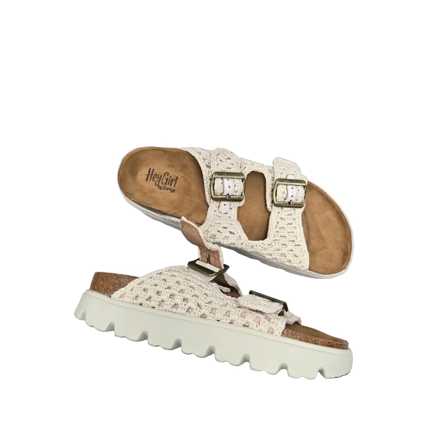 Sandals Flats By Corkys In Tan, Size: 11