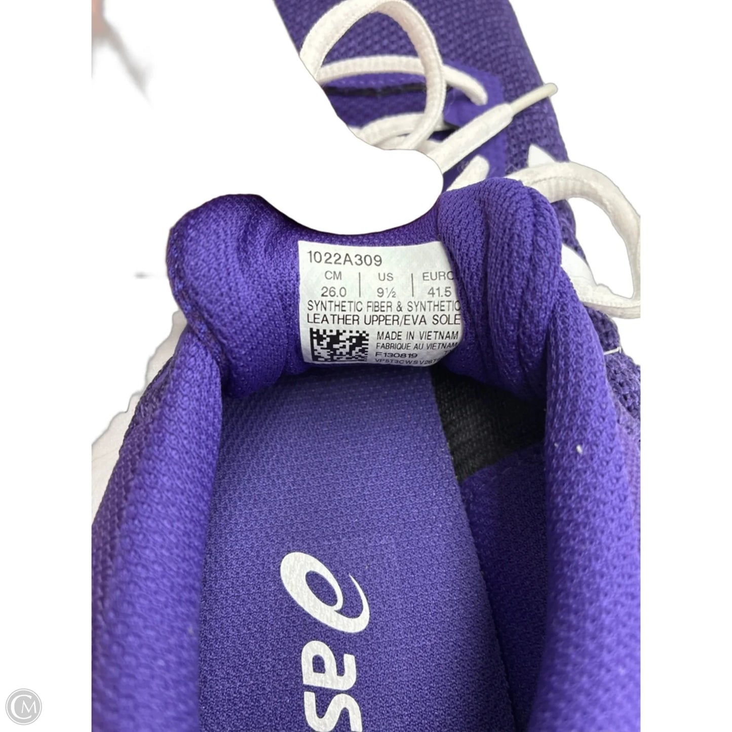 Shoes Athletic By Asics In Purple, Size: 11