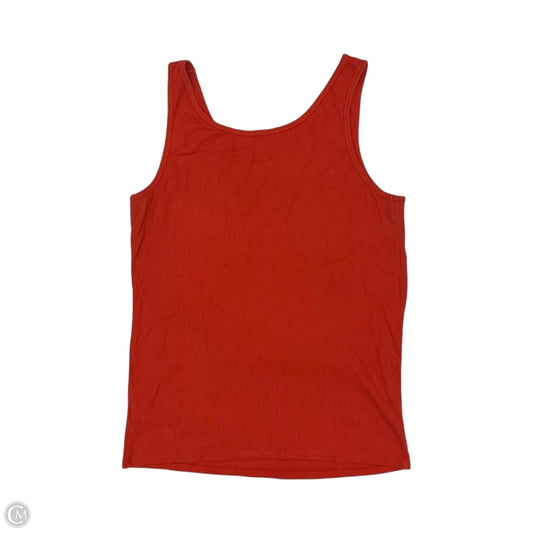 Tank Top By Time And Tru In Red, Size: Xl