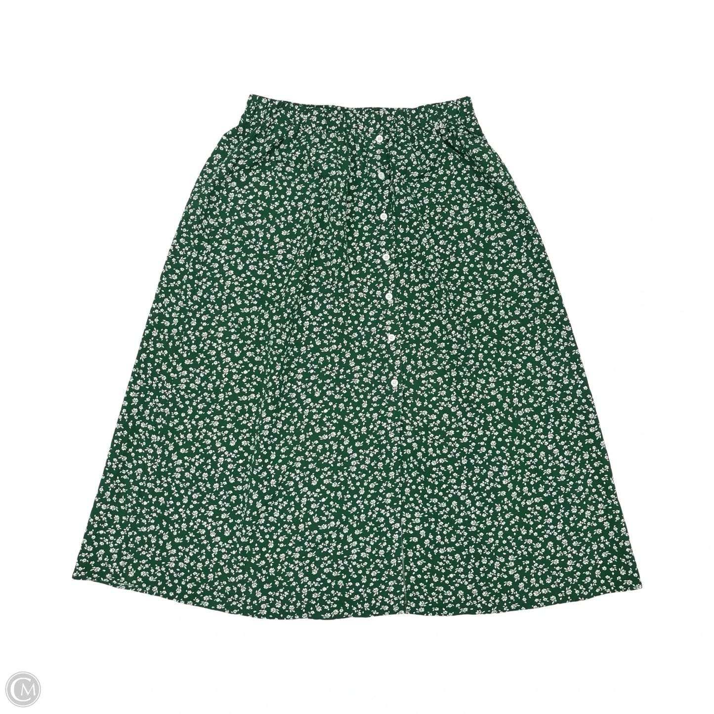 Skirt Maxi By Shein In Green, Size: 1x