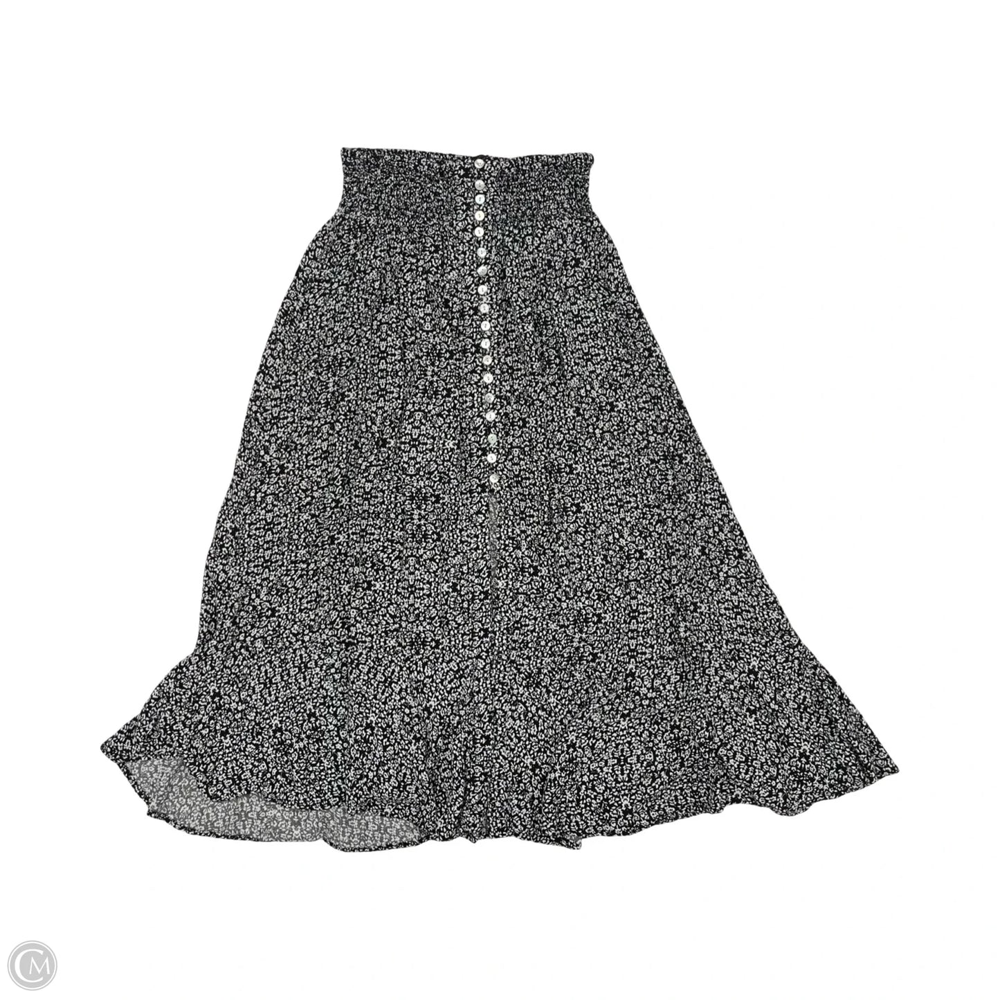 Skirt Maxi By Rachel Zoe In Black & White, Size: L