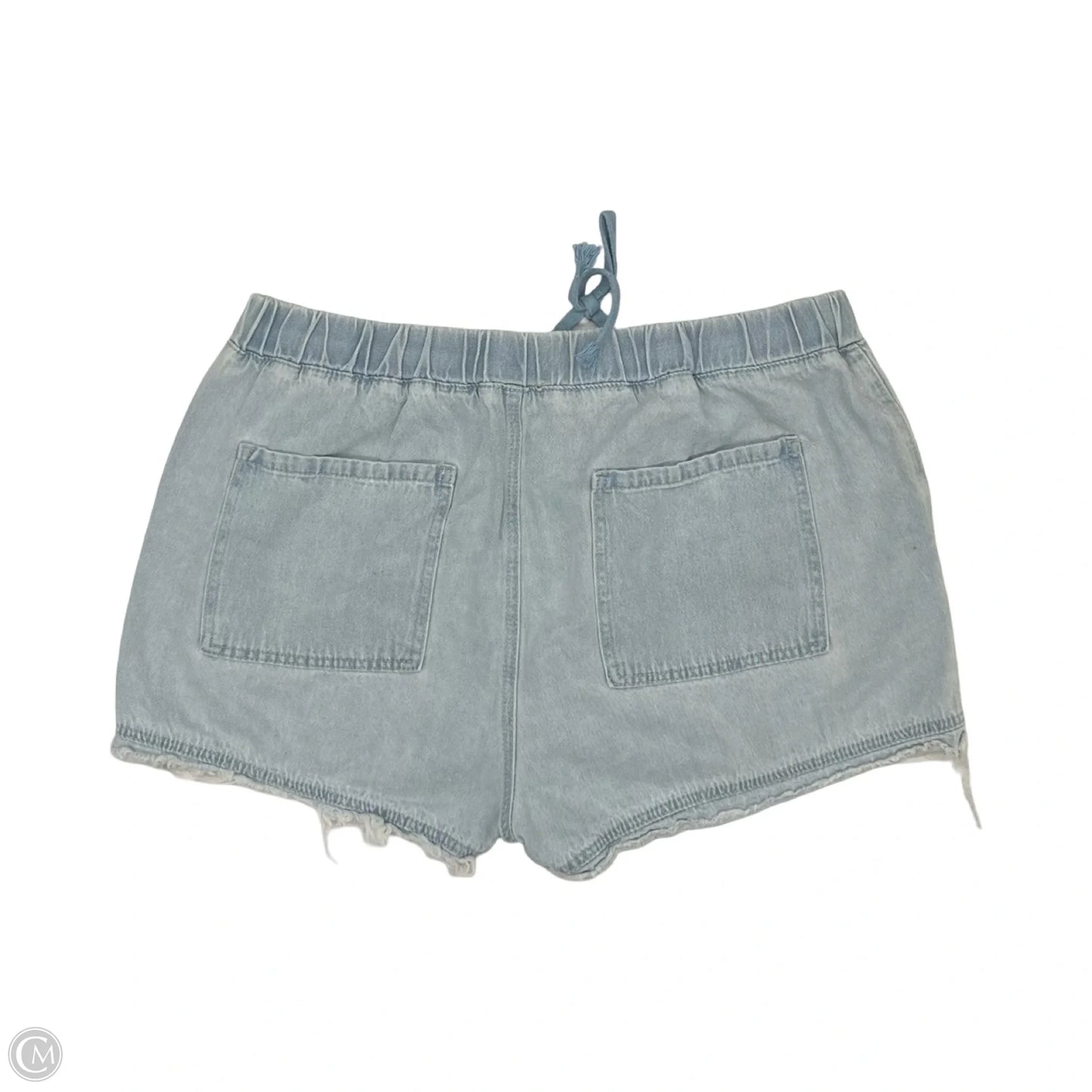 Shorts By Clothes Mentor In Blue Denim, Size: 1x