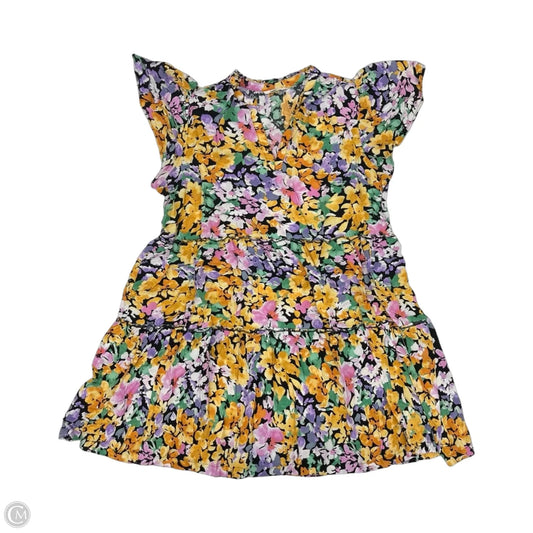 Dress Casual Short By Terra & Sky In Floral Print, Size: 1x