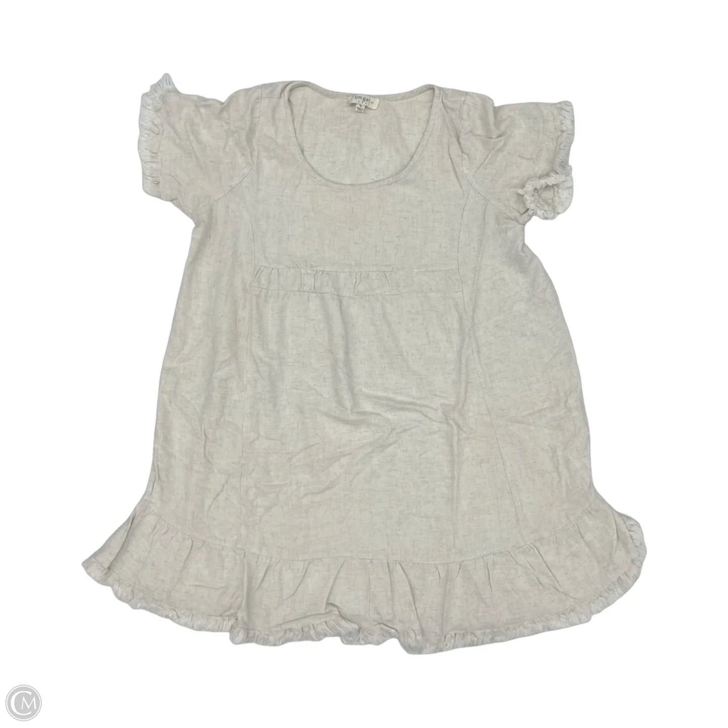 Dress Casual Short By Umgee In Tan, Size: Xl