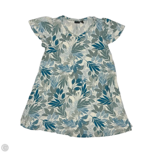Dress Casual Short By Tahari In Blue, Size: 1x