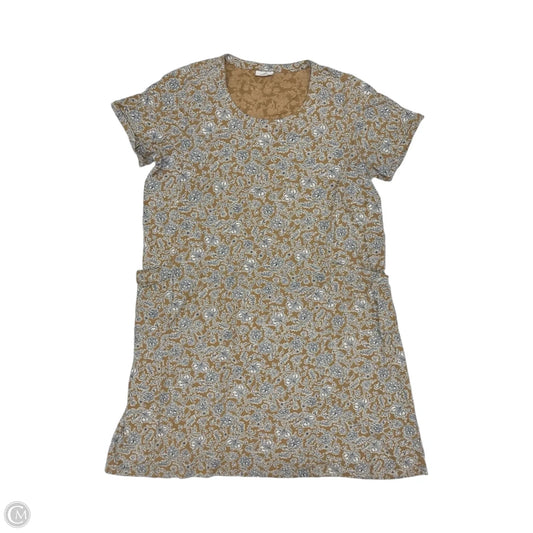 Dress Casual Short By J. Jill In Blue & Tan, Size: Xl