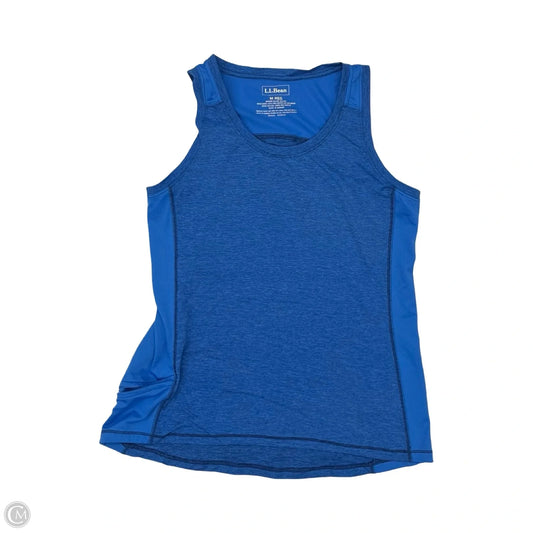 Athletic Tank Top By L.l. Bean In Blue, Size: M