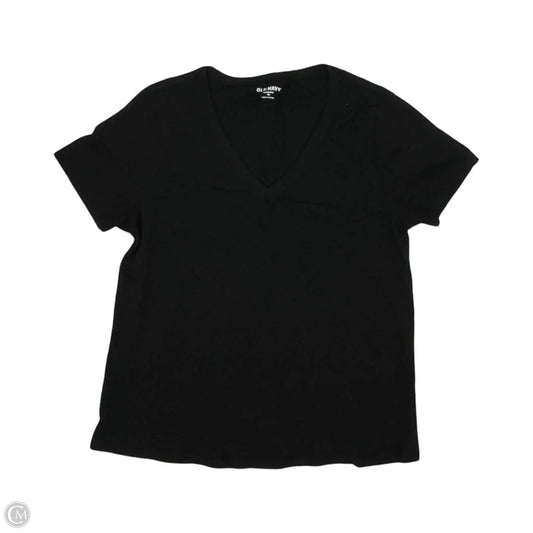 Top Short Sleeve Basic By Old Navy In Black, Size: Xs