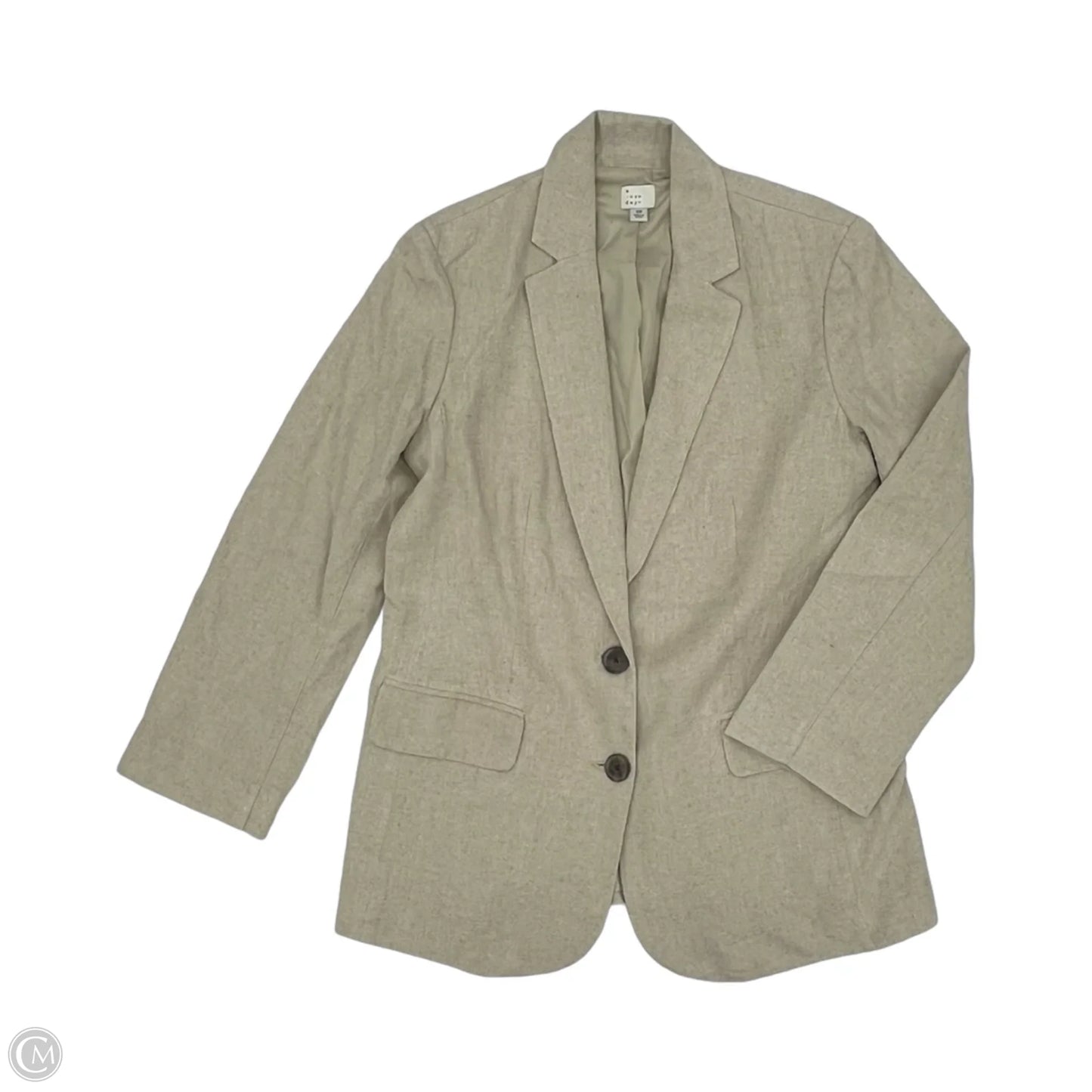 Blazer By A New Day In Tan, Size: Xs
