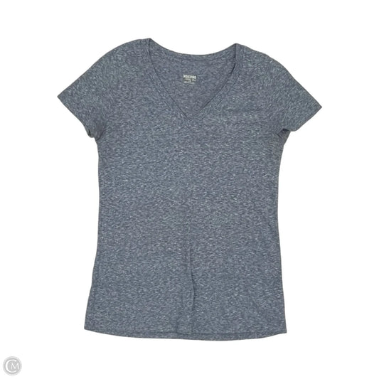 Top Short Sleeve By Mossimo In Blue, Size: M