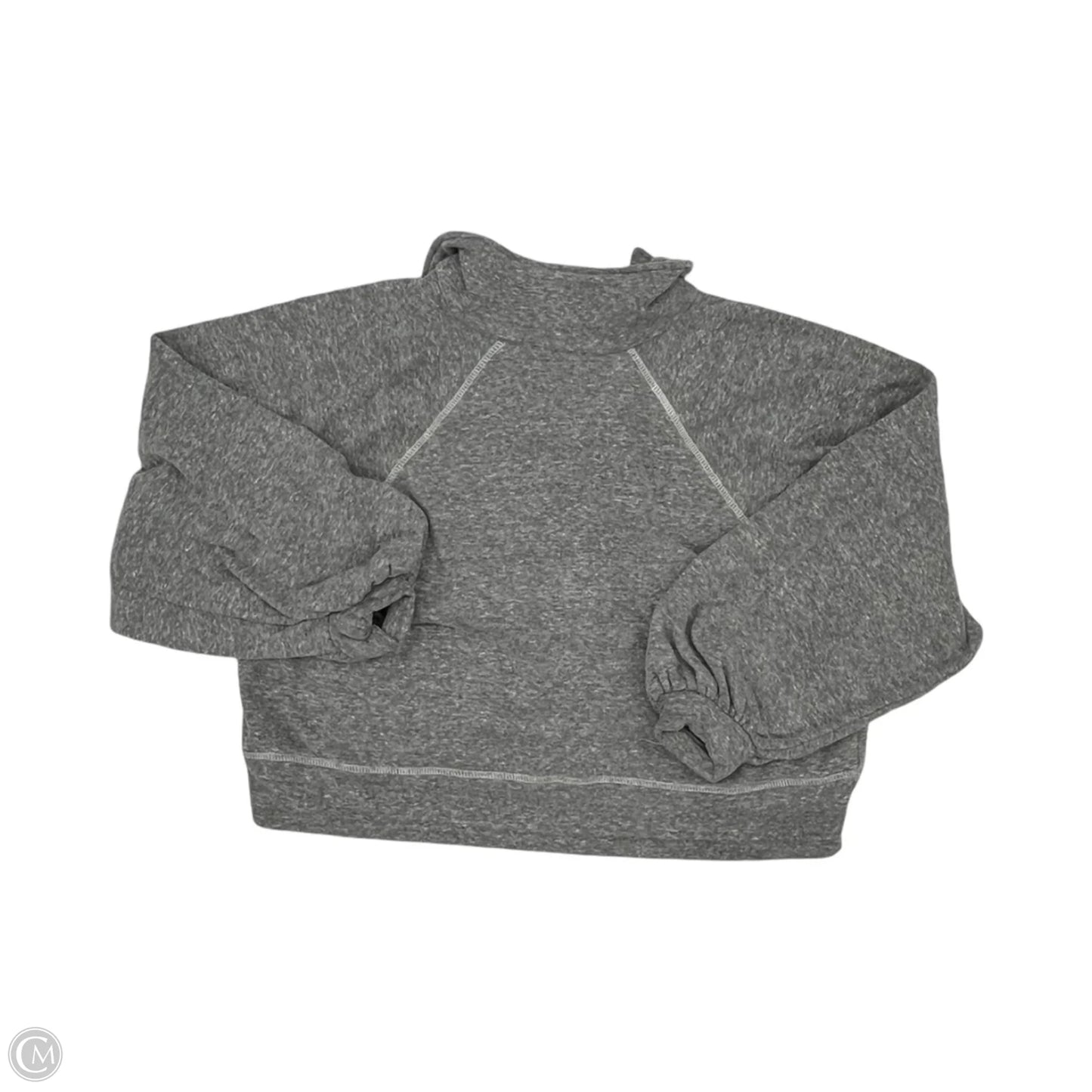 Sweatshirt Collar By By Together In Grey, Size: S