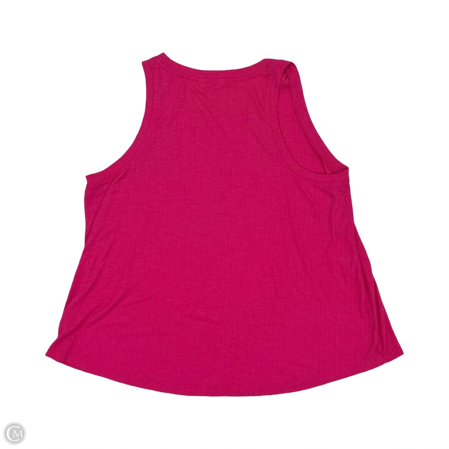 Top Sleeveless By Time And Tru In Pink, Size: Xl