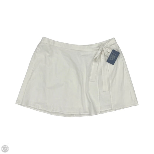 Skirt Mini & Short By A New Day In White, Size: Xl