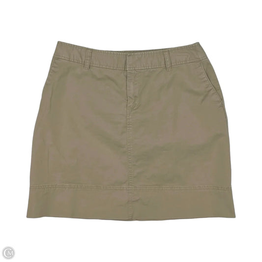 Skirt Mini & Short By Merona In Tan, Size: 10