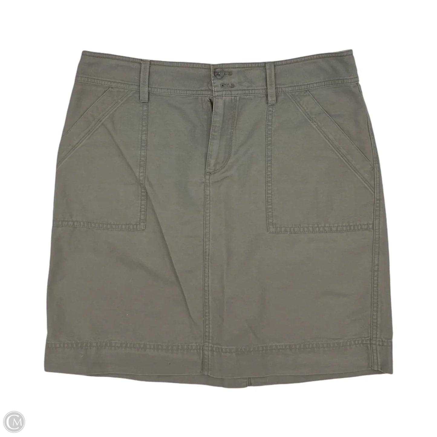 Skirt Mini & Short By Loft In Grey, Size: 10